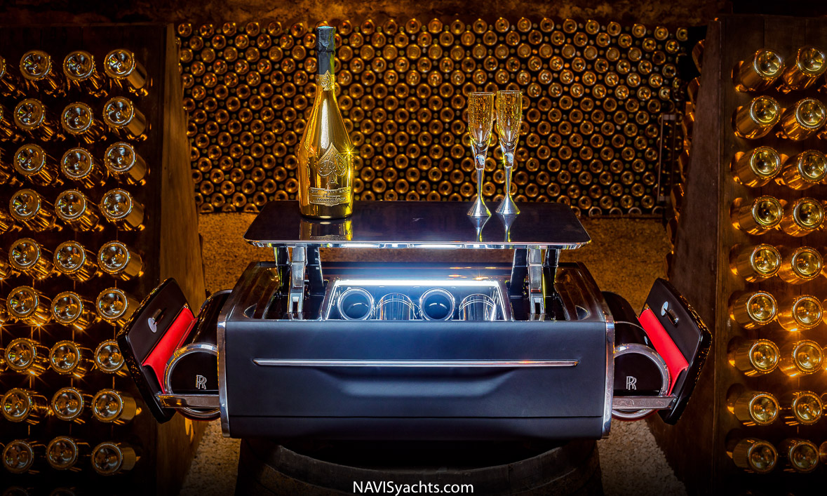Luxury product review, Rolls-Royce Champagne Chest